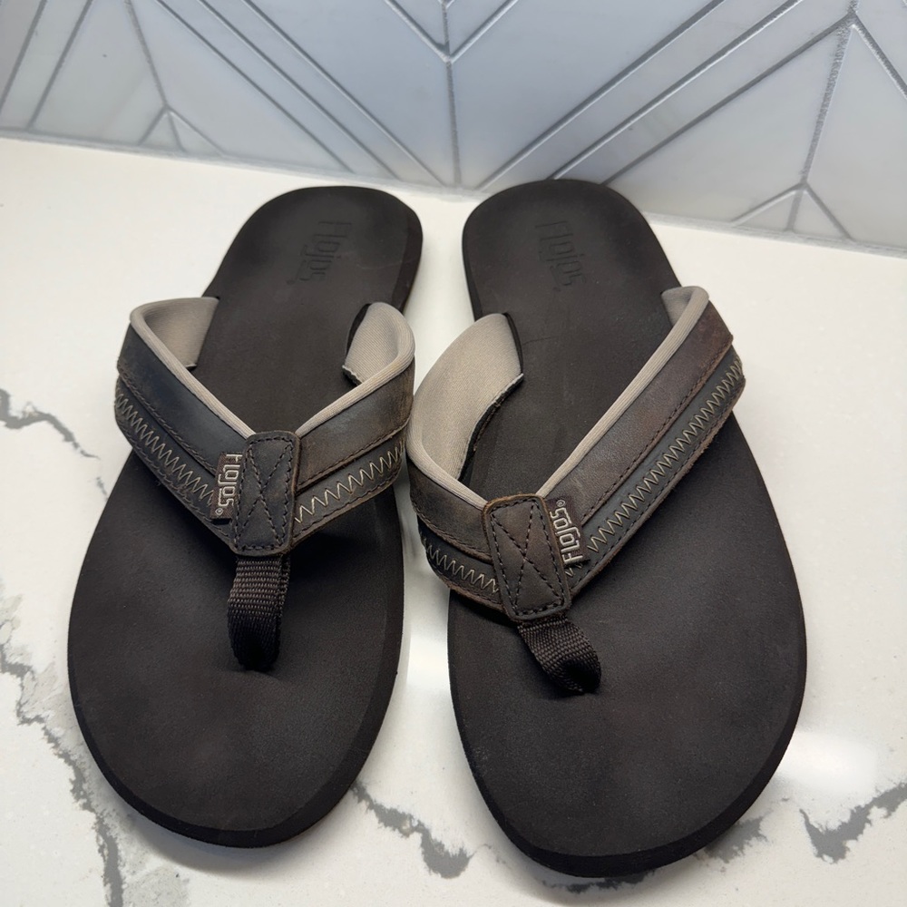 Men’s flojos size 10 - Picture 3 of 5